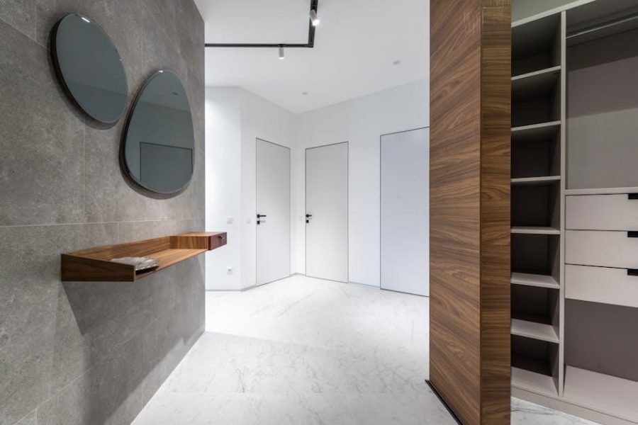 installing sliding closet door floor guide on carpet